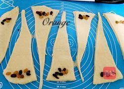 奶油蜜豆牛角包的做法图解5