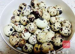 养生壶五香茶叶鹌鹑蛋的做法图解3