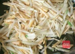 素炒土豆地瓜丝的做法图解5