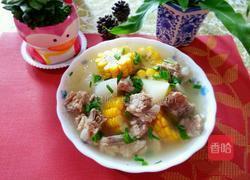 白萝卜玉米排骨汤的做法图解8