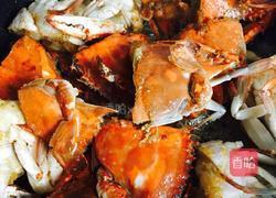 酱爆螃蟹的做法图解3