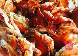 酱爆螃蟹的做法图解4