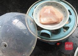 雞肉金針菇粥的做法图解3