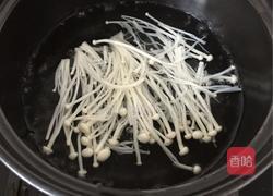 雞肉金針菇粥的做法图解4