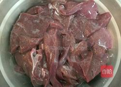 葱炒猪肝的做法图解2