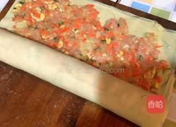 豆皮鸡肉卷的做法图解5