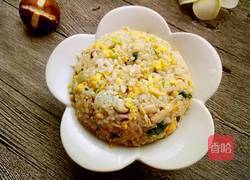 香菇炒饭的做法图解5