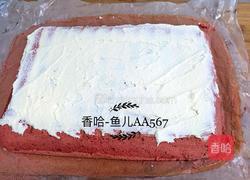 红丝绒蛋糕卷的做法图解16