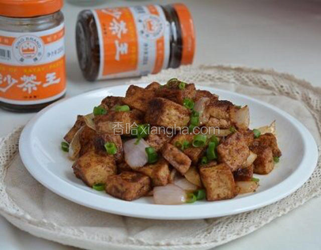 沙茶豆腐