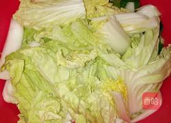 白菜炒杂的做法图解2