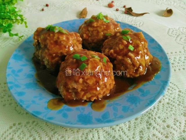 猪肉大丸子