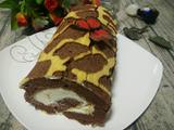 长颈鹿蛋糕卷的做法[图]