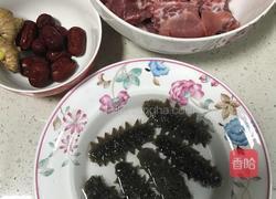 排骨炖海参的做法图解1