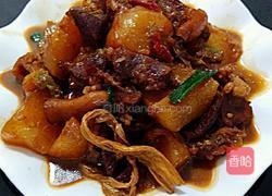 羊肉炖白萝卜的做法图解10