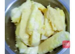 香煎黄金馒头的做法图解3