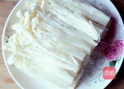 剁椒肉沫金针菇的做法图解6