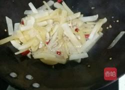 肉末爆炒辣萝卜条的做法图解4