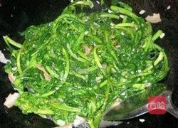 清炒蒜蓉茼蒿的做法图解5