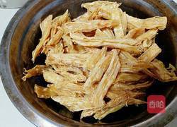 大葱烧腐竹的做法图解5