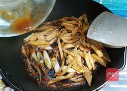 大葱烧腐竹的做法图解7
