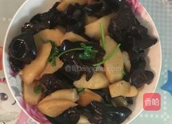 木耳炒山药的做法图解5