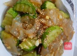 凉拌黄瓜拉皮的做法图解12