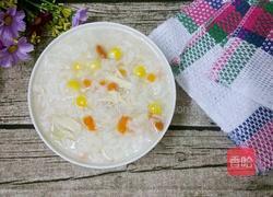 芙蓉鸡丝粥的做法图解10