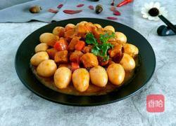 香其酱炖鸡胸肉鹌鹑蛋的做法图解16