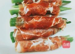 秋葵猪肉卷的做法图解6