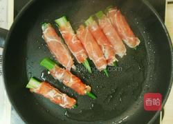秋葵猪肉卷的做法图解7