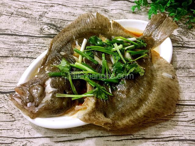 清蒸多宝鱼