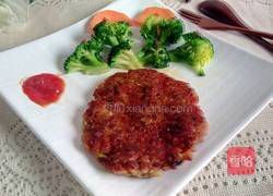 煎莲藕饼的做法图解10