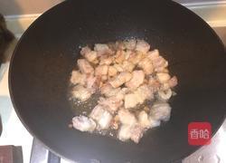 茄子豆角五花肉焖饭的做法图解2