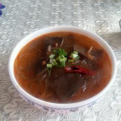 粉汤烩羊血