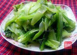 清炒青笋的做法图解10