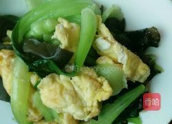 木耳青菜炒鸡蛋的做法图解10