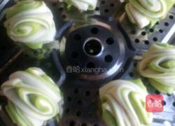 千层双色花卷的做法图解8