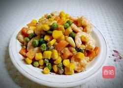蔬果香虾仁的做法图解7