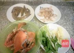 螃蟹煮粉干的做法图解4