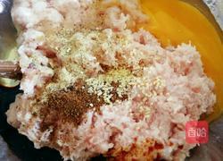 椒香葱油肉饼的做法图解3