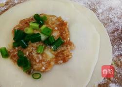 椒香葱油肉饼的做法图解11