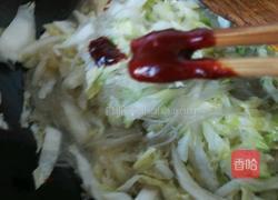 白菜炒粉丝的做法图解8