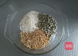 麦仁糯米豌豆盅的做法图解5