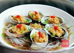 蒜蓉粉丝蒸鲍鱼的做法图解11