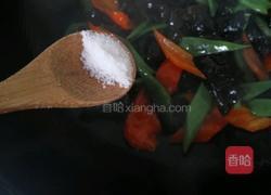 芸豆炒木耳的做法图解7