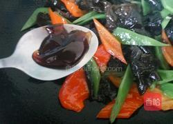 芸豆炒木耳的做法图解8