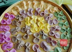 彩色蝴蝶面片的做法图解10