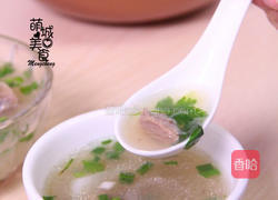 一碗暖粒粒的羊肉汤的做法图解1