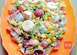 蔬菜水果沙拉的做法图解3