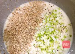 Illustration of how to make small melon pancakes 3